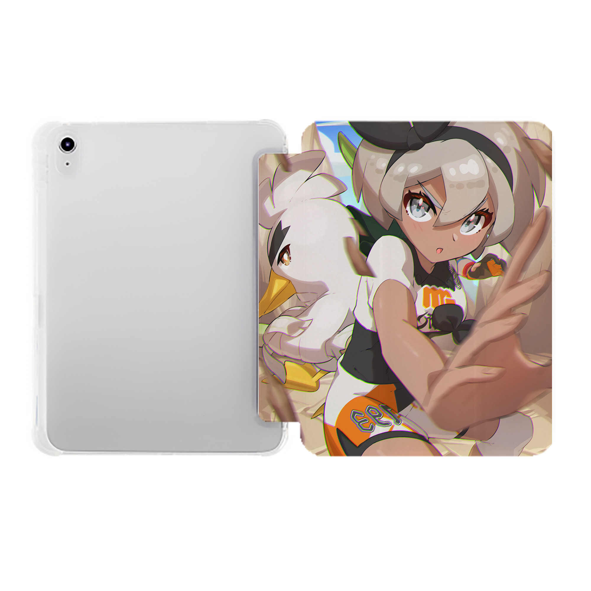 （画像用） ポケットモンスター Pokémon IPad ケース ペン収納付き 三つ折りスタンド PUレザー×シリコン 対応機種9.5/10.5/10.9インチ